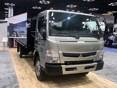 FUSO FE180 gasoline-powered truck