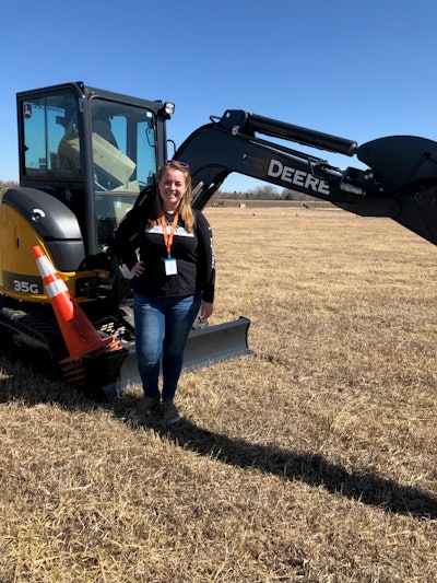 Alyssa Brown received the John Deere Landscape Industry Scholarship. Photo: Jill Odom