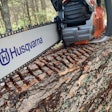 Husqvarna-chainsaw-log