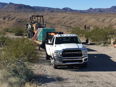 2019 Ram 3500 Hauling MAXXD Trailer