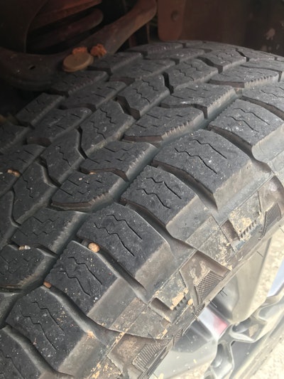 Cooper tire tread