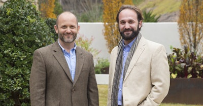 (Left to right) Andrew McCurry and his brother Daniel encourage each other to go the extra mile. Photo: Father Nature Landscapes