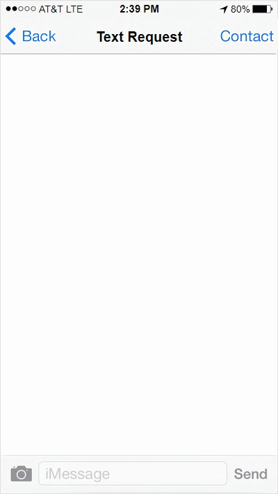 Graphic: Text Request