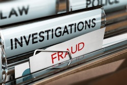 file folders labeled investigations and fraud