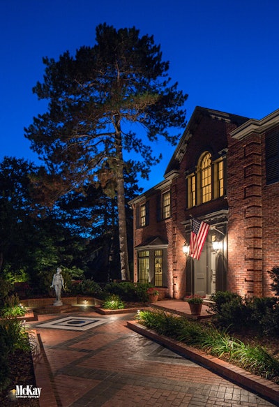 Photo: McKay Landscape Lighting