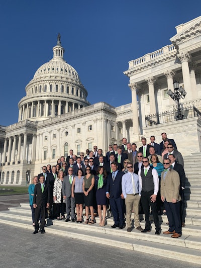 Concerned members of the green industry met with their state representatives Wednesday morning to discuss pressing issues they face in their line of work. Photo: Beth Hyatt/Total Landscape Care