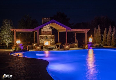 Photo: McKay Landscape Lighting, Inc.