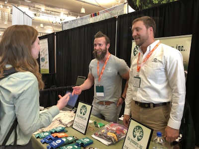 Attending the career fair at the National Collegiate Landscape Competition is a good way to meet future interns and network with faculty. Photo: Jill Odom/Total Landscape Care