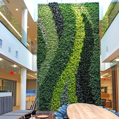 This project at was installed at Van Dyk Recycling Solutions in Stamford, Connecticut. Photo: GSky Plant Systems, Inc.