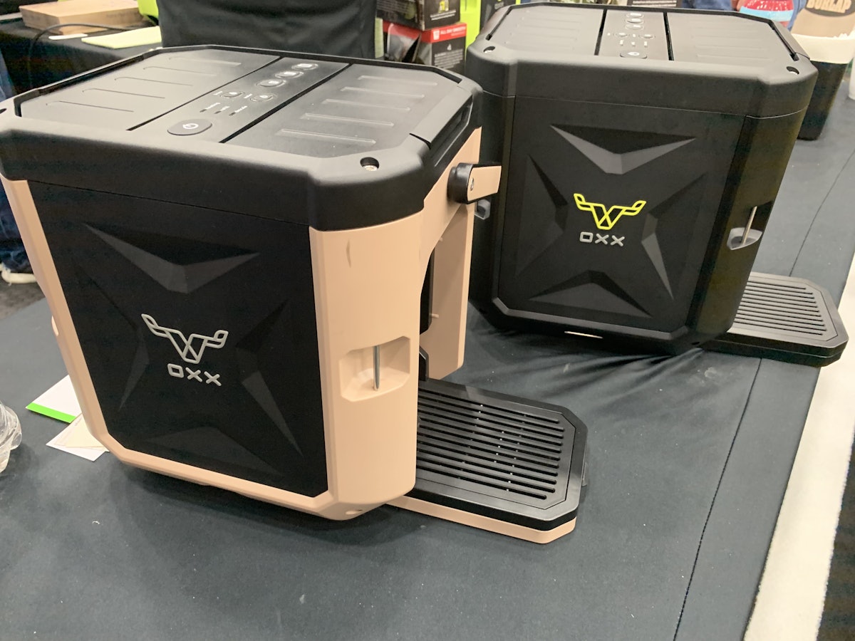 Joe on the go OXX shows off world s toughest coffee maker at