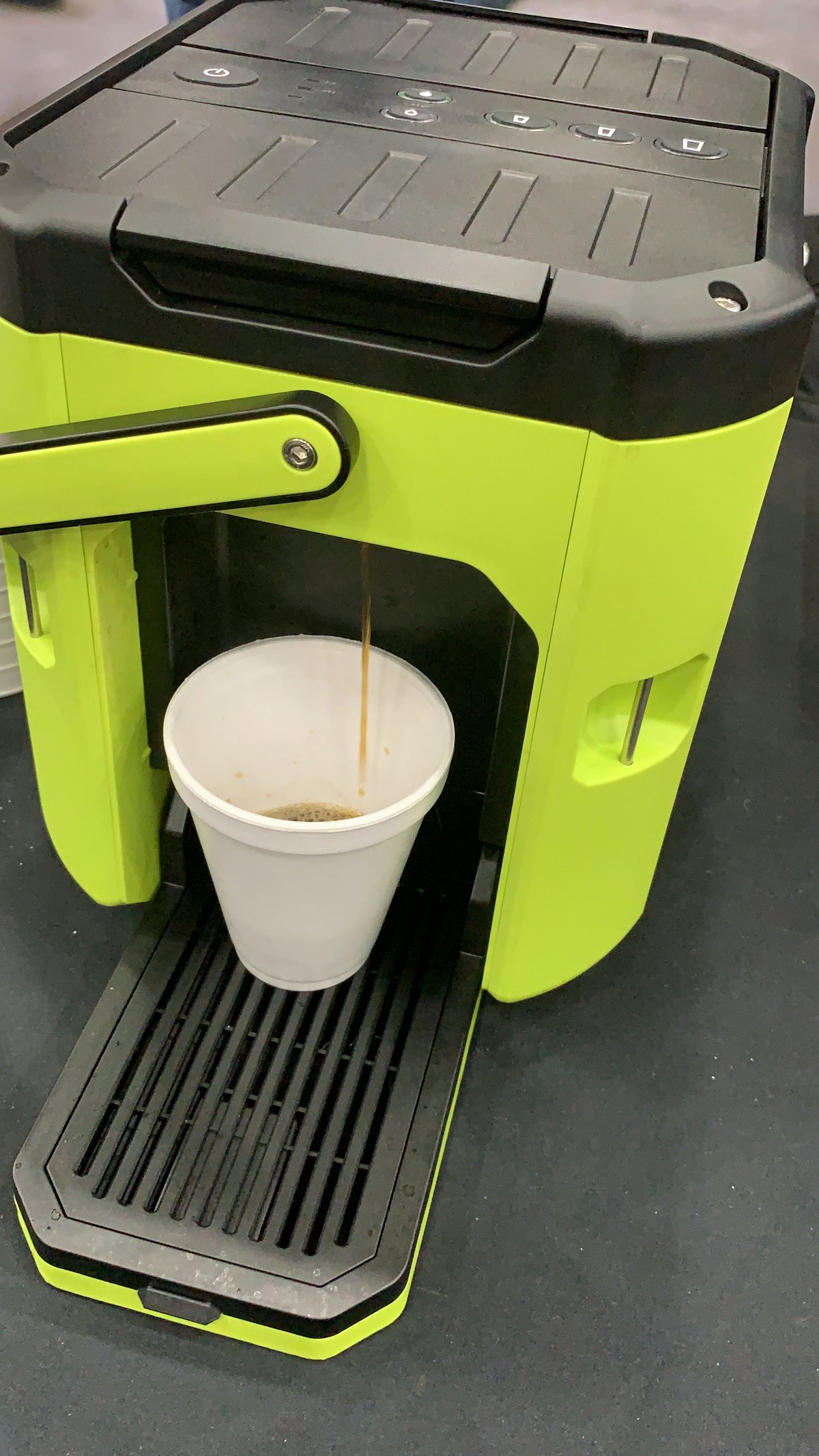 OXX COFFEEBOXX Job Site Single Serve Coffee Maker, Green 