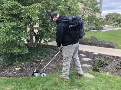 Landscapers in Echo’s user advisory group tested out the new products during the #20for2020 event. Photo: Jill Odom/Total Landscape Care