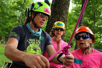 Photo: Women’s Tree Climbing Workshop