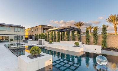 Lotz Residence: Winner of Porcelain Paver, Residential. Photo: ICPI