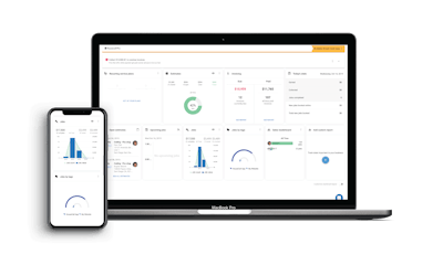 Landscapers can drill down with advanced reporting to find ways to optimize their business. Photo: Housecall Pro