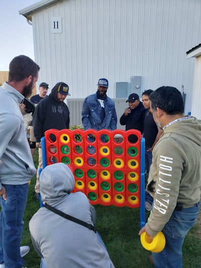 Lewis says when people enjoy who they’re working with and why they’re doing it, they’re far more likely to stay. Photo: EMI