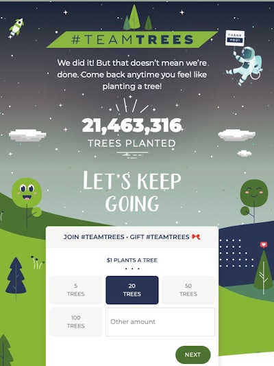 Photo: TeamTrees.org