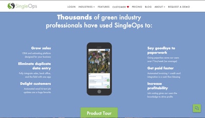 SingleOps is an example of a SaaS that can free up a landscaper’s time.