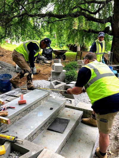 Veteran employees can help pass on their knowledge of safe practices to new hires. Photo: Farmside Landscape & Design