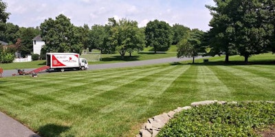 Verizon Connect Reveal provided Maple Hill more visibility with tracking its crews. Photo: Maple Hill Lawn & Garden