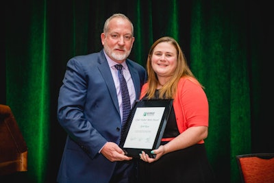 April Rose received the Clyde Vadner Award.