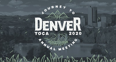 Journey to Denver TOCA 2020 annual meeting logo