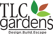 tlc gardens design build espcae logo