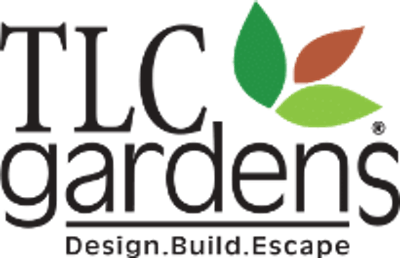 tlc gardens design build espcae logo