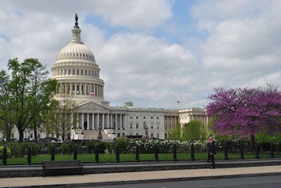 front lawn of the us capitol