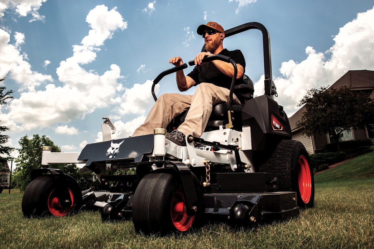 New residential and commercial zero turn mowers from Bobcat