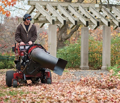Toro GrandStand Multi Force stand-on mower Photo: Toro