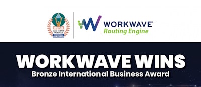 workwave wins bronze 2020 stevie winner for international business
