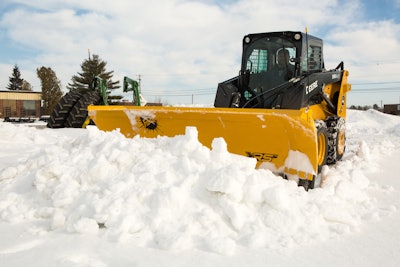 Fisher’s XRS skid-steer snowplow