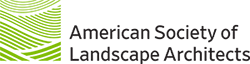logo for the american society of Landscape Architects