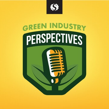 logo for green industry perspectives podcast