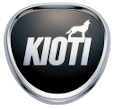 Kioto logo with wolf howling