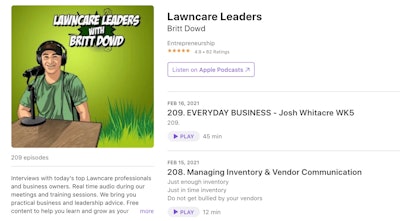 awncare leaders with britt dowd podcast