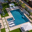 backyard swimming pool and patio design by Randy Angell