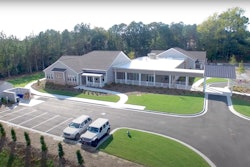 overhead view of Champions Place facility