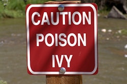 caution poison ivy sign