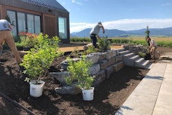 rock and boulder retaining wall