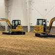 Caterpillar 304 and 305 CR Mini Hydraulic Excavators