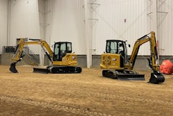 Caterpillar 304 and 305 CR Mini Hydraulic Excavators
