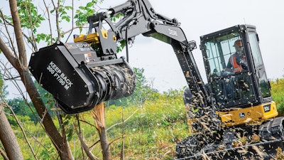 john deere mulcher attachment