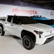 Toyota unveils electric pickup truck concept