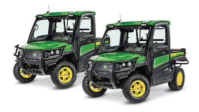 John Deere Signature Edition Gator XUV835R and XUV865R studio shot