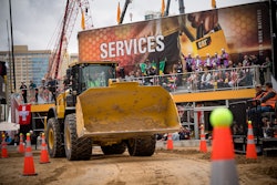 During the challenge, participants will be asked to maneuver equipment through a variety of obstacles.