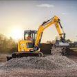 Demo of new JCB-50Z-1 compact excavator