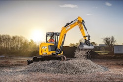 Demo of new JCB-50Z-1 compact excavator