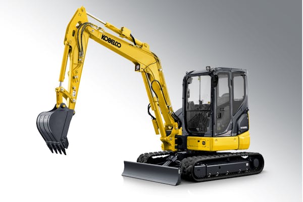 Kobelco SK55SRX-7 compact excavator